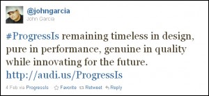 #ProgressIs remaining timeless in design, pure in performance, genuine in quality while innovating for the future.